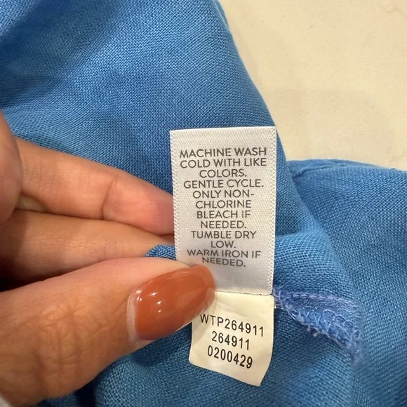 EUC - J. Jill Love Linen Tunic - LARGE - Picture 4 of 6